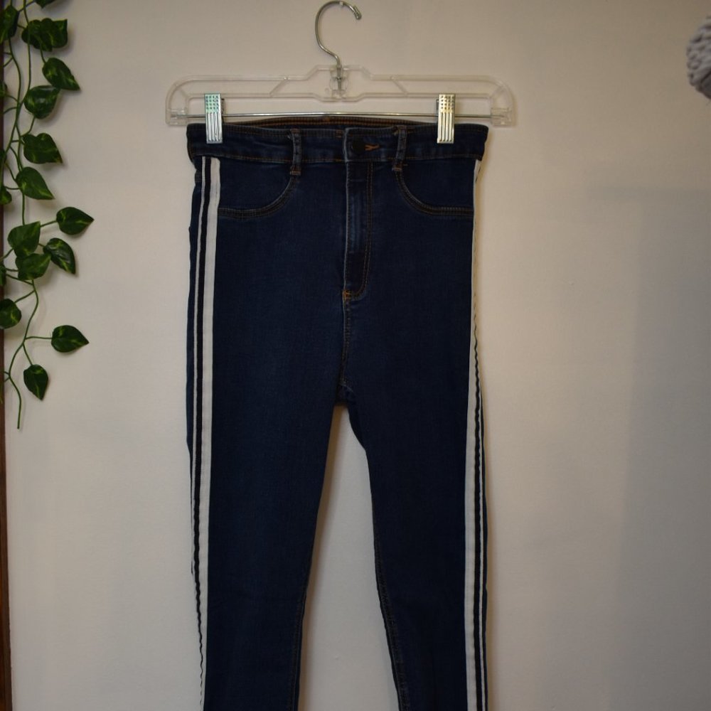 Zara Striped Jeans